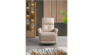 Yale krem rengi masajlı hasta koltuğu konfor sunar.